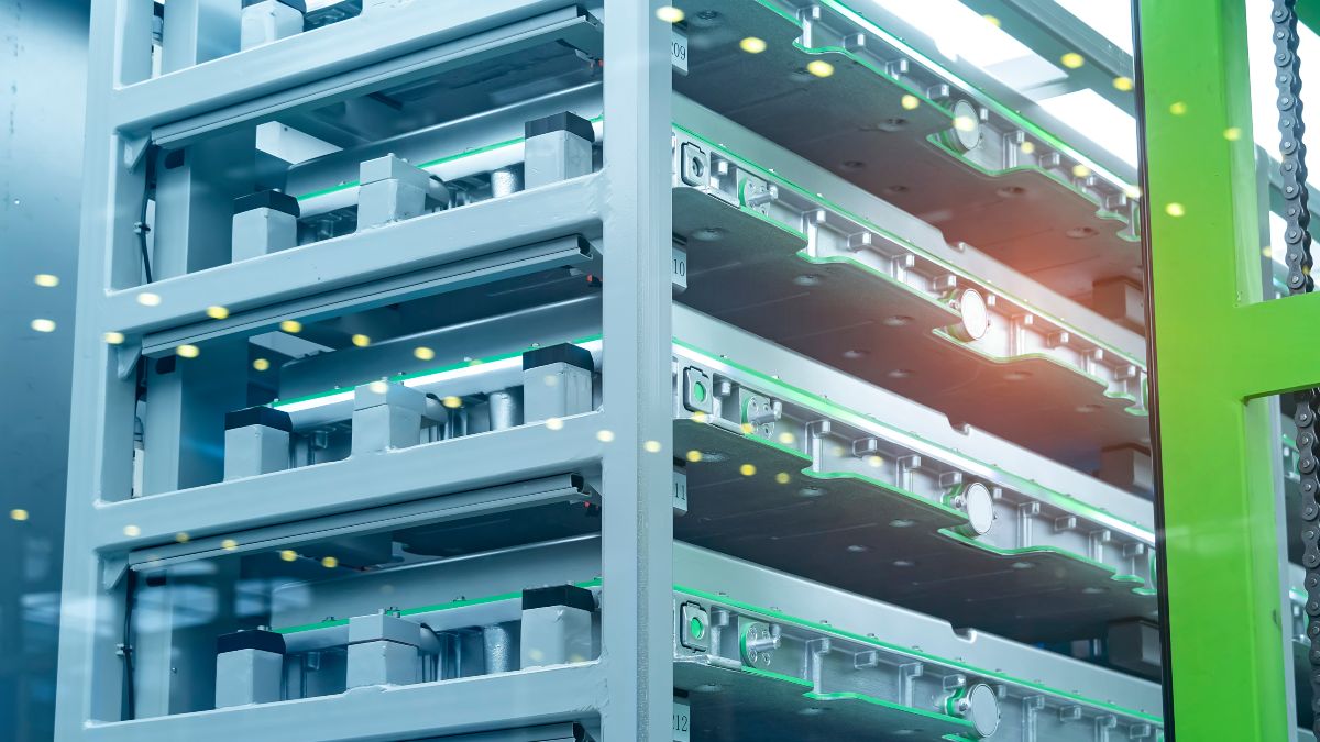 Industrielle Fertigung von Batteriemodulen